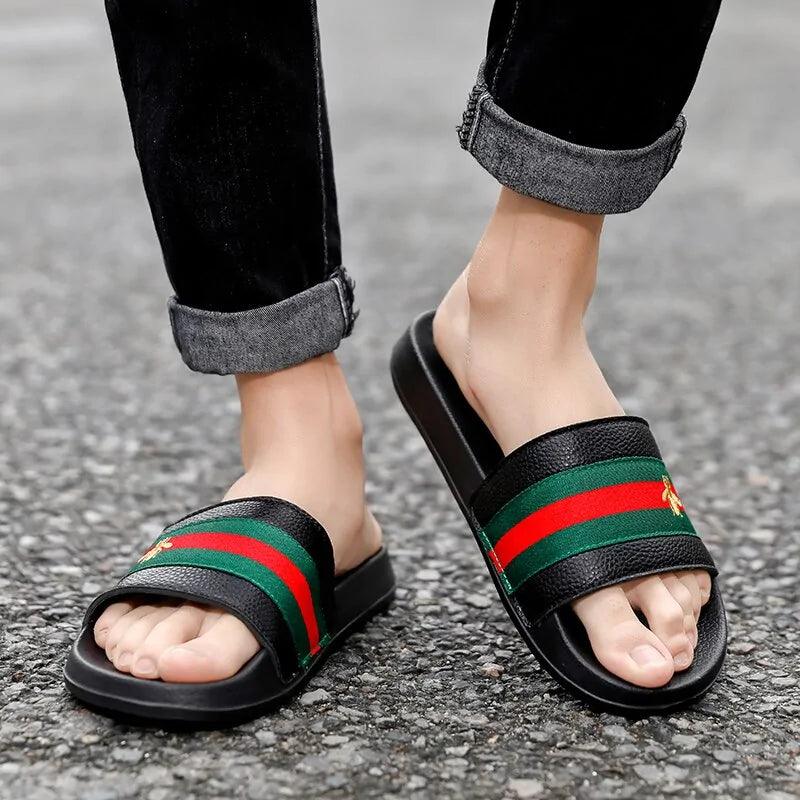 Men Flat and Slippers - Jimi Brothers