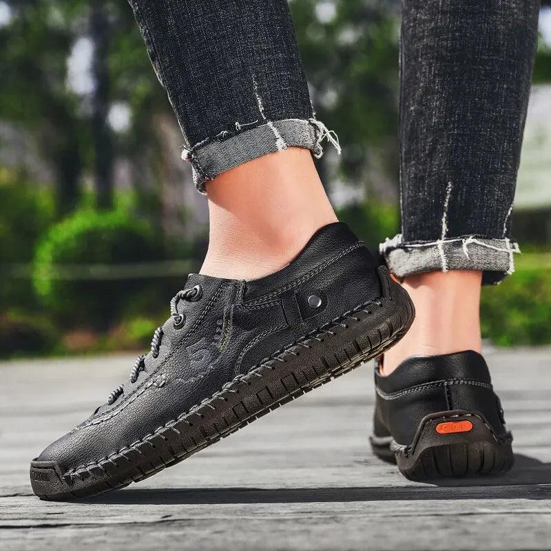 Bryan - Comfortable casual Fashion and classic Ankle Flats loafers - Jimi Brothers