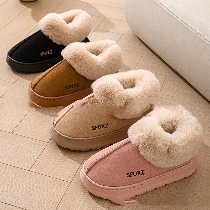 Lea - Cozy Plush Soft Slippers Shoes For Women