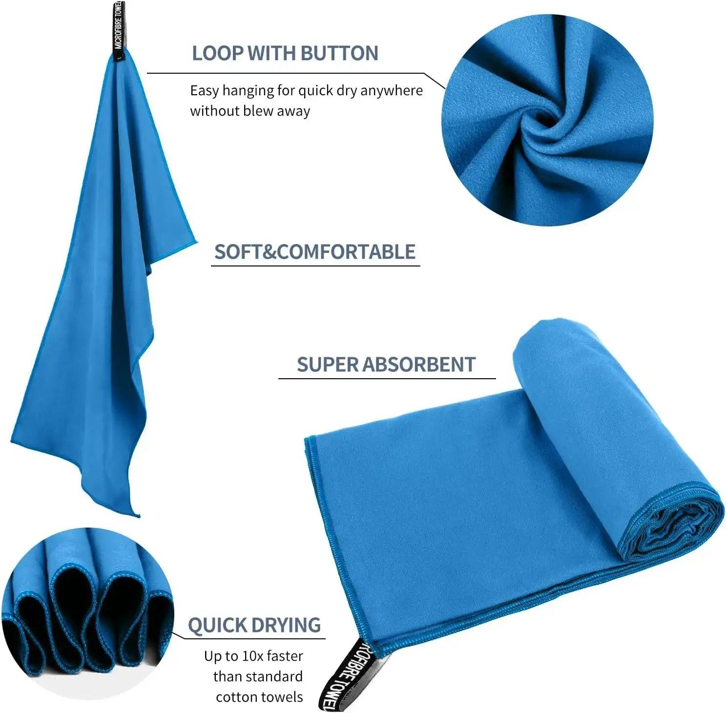 Quick Drying Absorbent Towels - Jimi Brothers