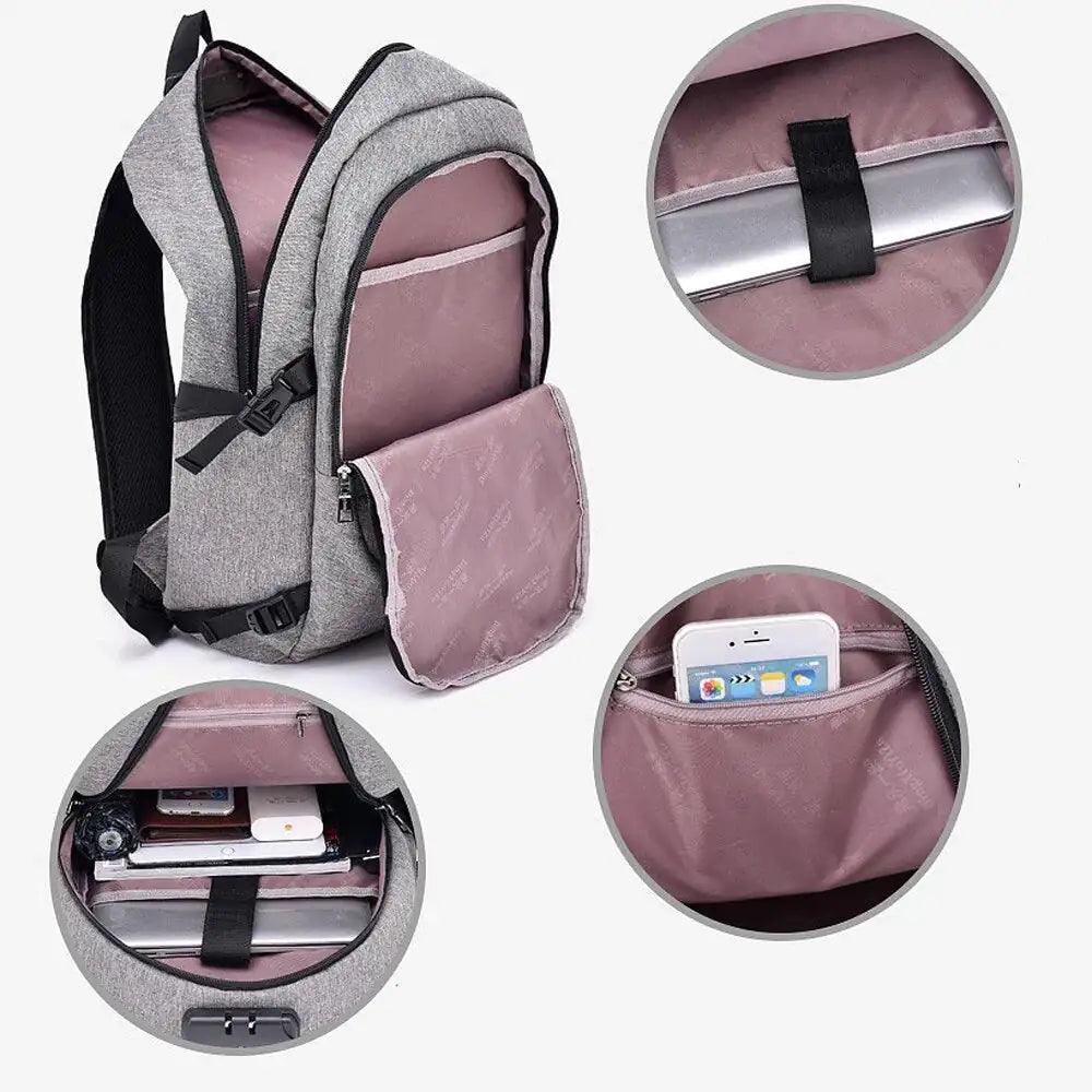 USB Charging Waterproof Backpack - Jimi Brothers