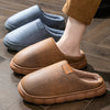 Men&#39;s Home Slippers Winter Warm Fleece Shoes Indoor Bedroom Floor Plush Slippers For Women Couple