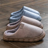 Men&#39;s Home Slippers Winter Warm Fleece Shoes Indoor Bedroom Floor Plush Slippers For Women Couple