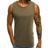 Men&#39;s Summer Casual Slim Sleeveless Shirt