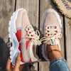 Fly - Women&#39;s Breathable Lace-up Sneakers