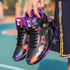 High-top men&#39;s shoes versatile sports lightweight soft-soled student basketball boots