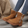 Snow Boots Women&#39;s Trendy Winter New Short Suede Fur Integrated