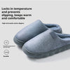 Men&#39;s Home Slippers Winter Warm Fleece Shoes Indoor Bedroom Floor Plush Slippers For Women Couple