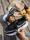 Fly - Women&#39;s Breathable Lace-up Sneakers