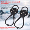 Non-slip Shoe Cover Snow Boots Claw Spike Snow Boots