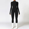 Women&#39;s Warm Zipper Long-sleeved Jumpsuit