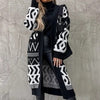 Long Sleeve Button Knitted Sweater Coat Cardigan