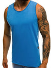 Men&#39;s Summer Casual Slim Sleeveless Shirt