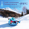 Inflatable Ski Ring PVC Sledding Tube Thicken Snow Tubing Winter Snow Tube with Handle