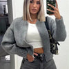 Women&#39;s Zipper Knitted Jacket Sweater Coat