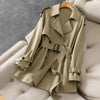 Women trench coat British style