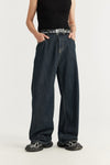 Summer Primary Color Loose Street Wide Leg Jeans