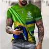 Summer Brazil Men&#39;s Shirt