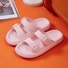 Strap Slippers - Soft Sole Pillow Slides