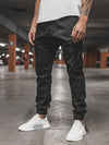 Men&#39;s Side Zipper Pocket Decoration Casual Long Pants