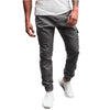 Men&#39;s Side Zipper Pocket Decoration Casual Long Pants