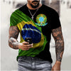 Summer Brazil Men&#39;s Shirt