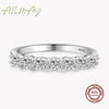 Ailmay - White Silver Cubic Zirconia Wedding Ring - Jimi Brothers 