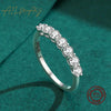 Ailmay - White Silver Cubic Zirconia Wedding Ring - Jimi Brothers 