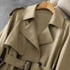 Women trench coat British style