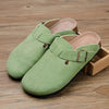 Baotou Women Closed Toe Cork Slippers - Jimi Brothers 