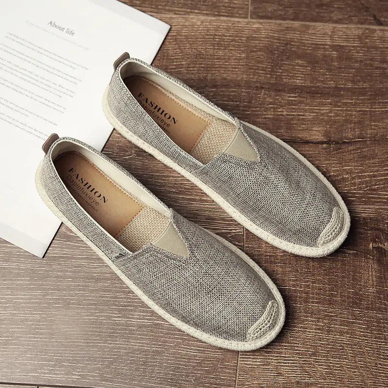 Breathable Linen Canvas Shoes - Jimi Brothers 