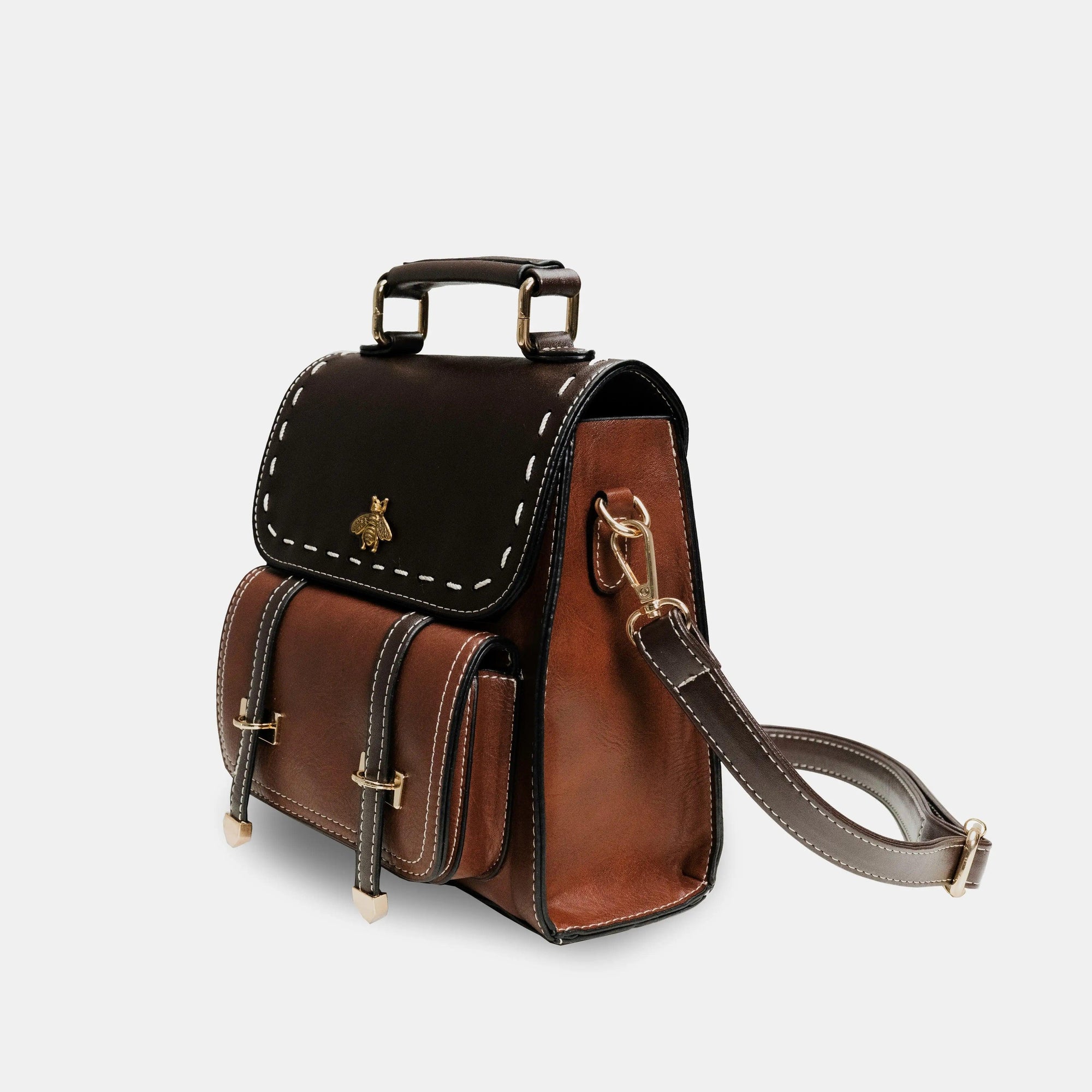 Bumblebee Leather Backpack - Jimi Brothers 