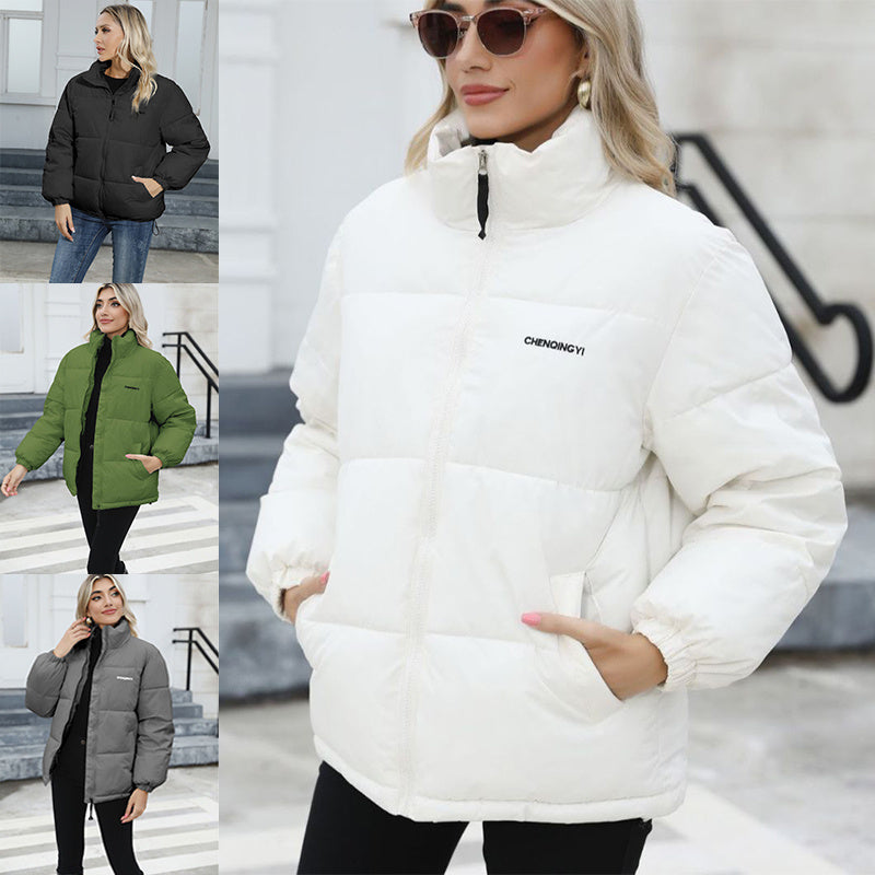 Winter Coat Women Casual Windproof Down