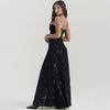 Carmen - Elegant Evening Suspender Lace Long summer Dress