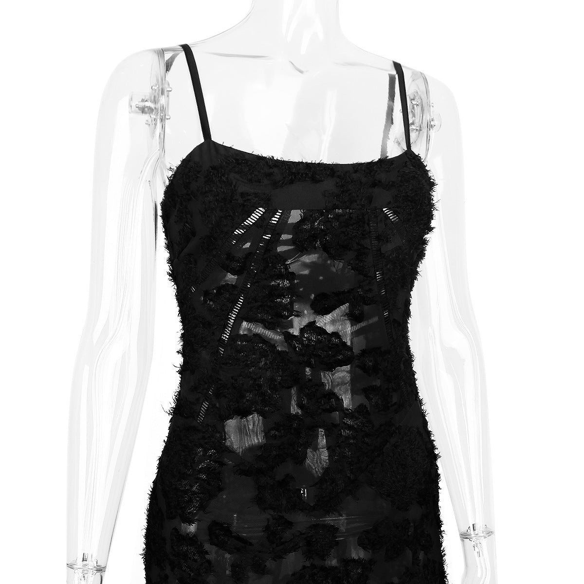 Carmen - Elegant Evening Suspender Lace Long summer Dress