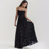 Carmen - Elegant Evening Suspender Lace Long summer Dress