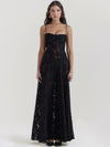 Carmen - Elegant Evening Suspender Lace Long summer Dress