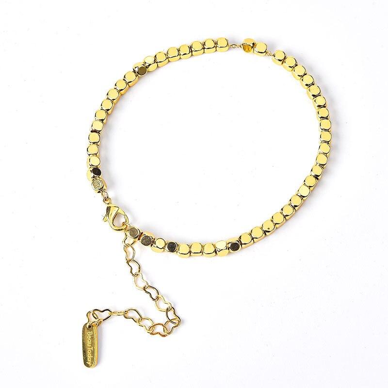 Catherine - 18K Gold Plated Punk Style Bracelet - Jimi Brothers 