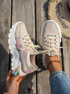 Fly - Women&#39;s Breathable Lace-up Sneakers