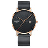 Couple mesh belt casual quartz watch