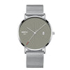 Couple mesh belt casual quartz watch