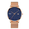 Couple mesh belt casual quartz watch