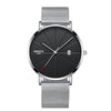 Couple mesh belt casual quartz watch
