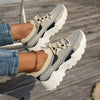 Fly - Women&#39;s Breathable Lace-up Sneakers
