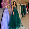 Dark Green Banquet Host Evening Dress