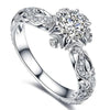 Delya - Queen Ring Crystal Flower for Women - Jimi Brothers 