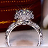 Delya - Queen Ring Crystal Flower for Women - Jimi Brothers 