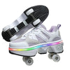 Dual-purpose Roller Skating Deformation Shoes - Jimi Brothers 