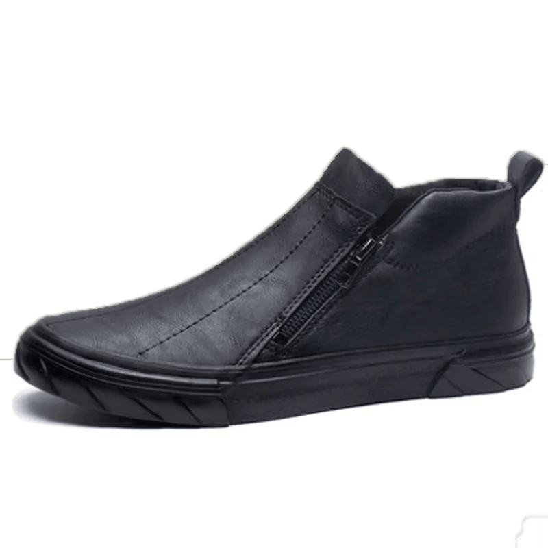 ESTEVE - Men Vulcanized Leather Loafer Shoes - Jimi Brothers 
