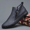 ESTEVE - Men Vulcanized Leather Loafer Shoes - Jimi Brothers 